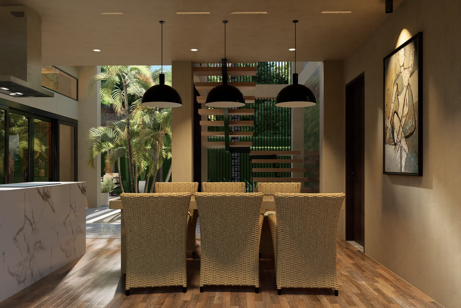 Villa tipo 3 · Interior