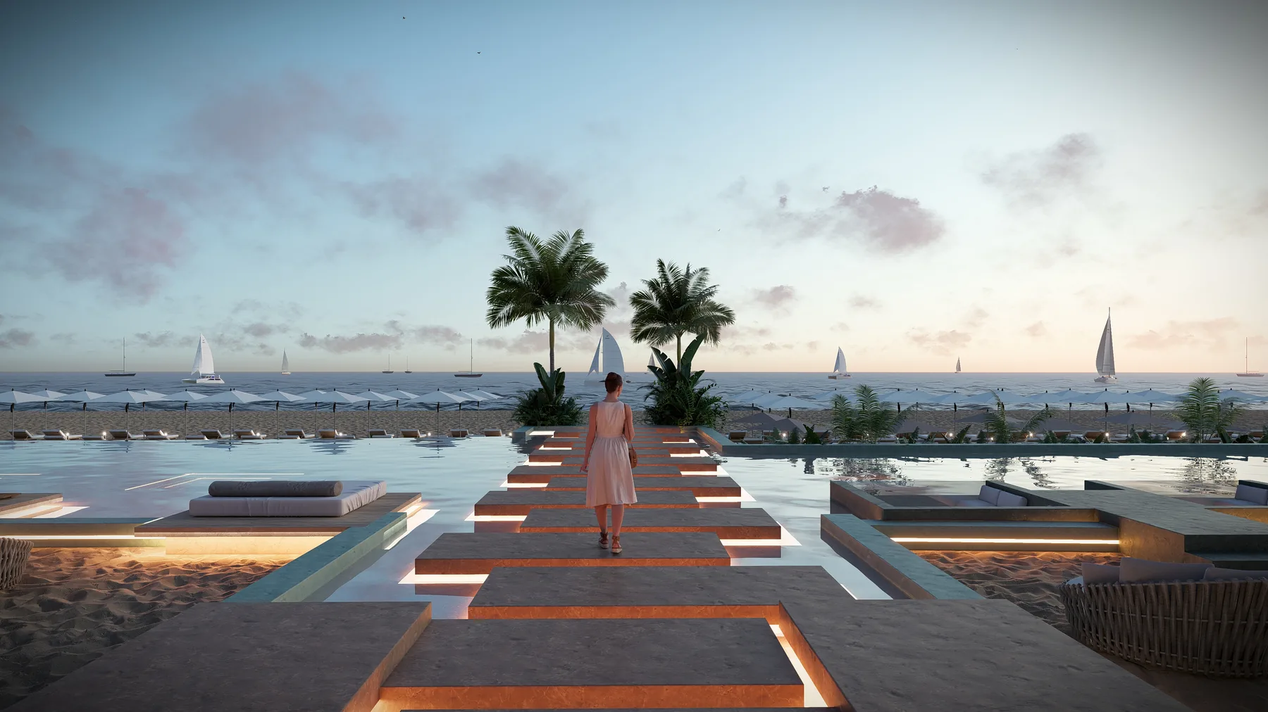 Sundeck · Szenza