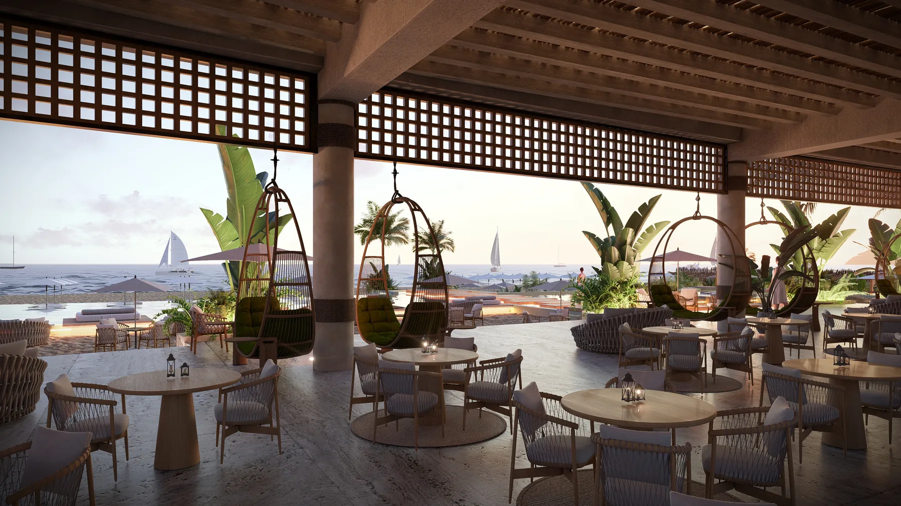 Lounge interior · Szenza