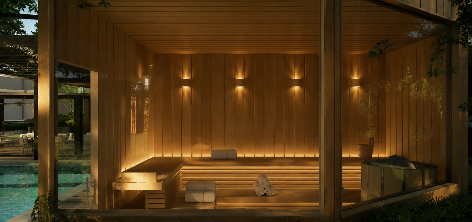 Sauna · Szenza